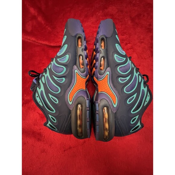 Men Nike Air Max Plus Drift Running Shoes Size 9 Navy Blue Orange FD4290 400 - Picture 16 of 16